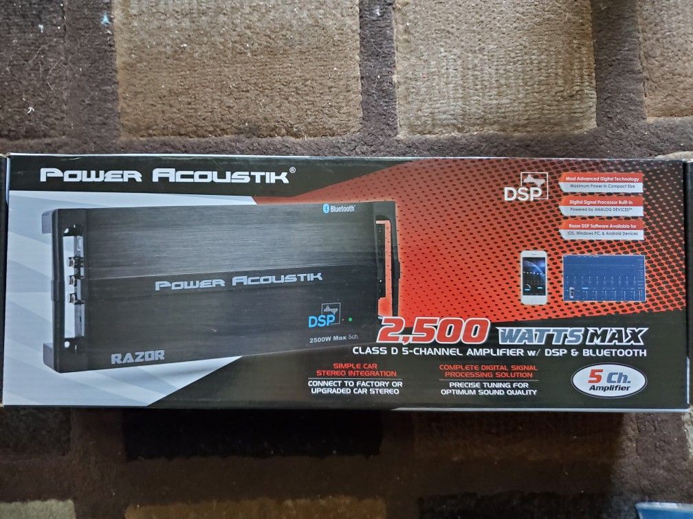 Power Acoustik Amplifier