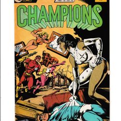 CHAMPIONS #05 (1987) CHRIS MARRINAN | TRADE DRESS