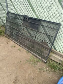 Security Door Black With Out Frame