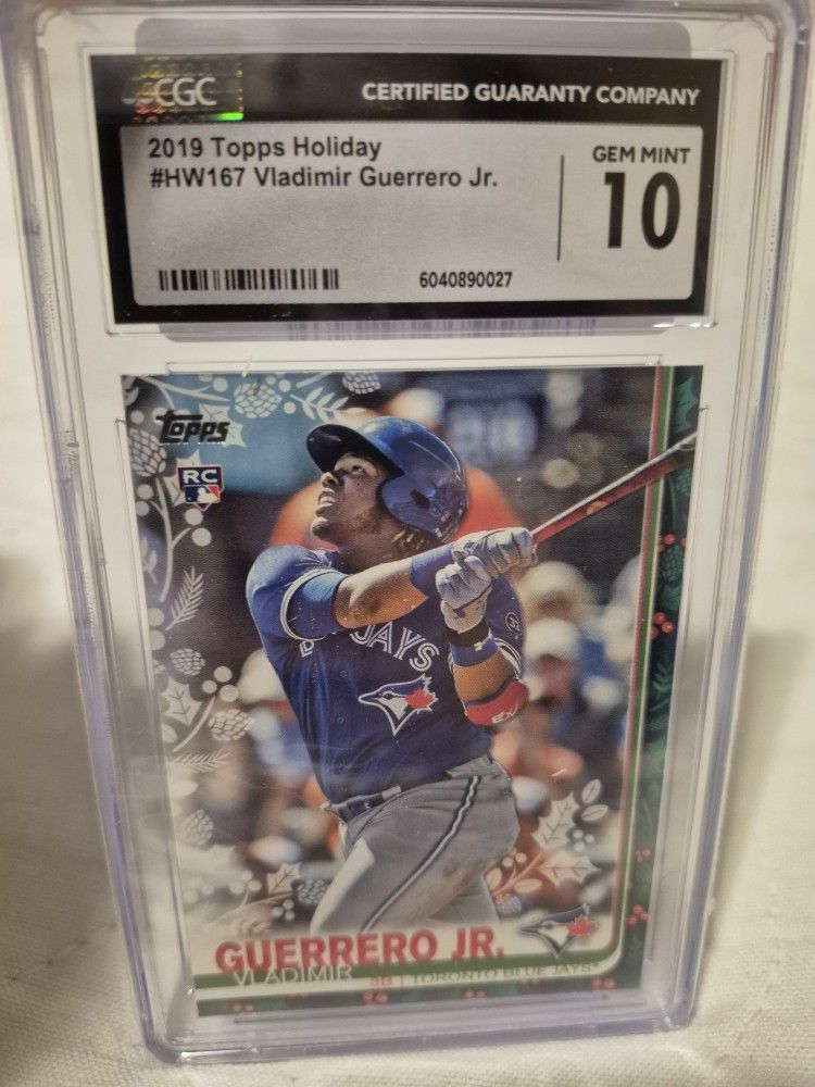 VLADIMIR GUERRERO JR 2019 TOPPS CGC GEM MINT 10