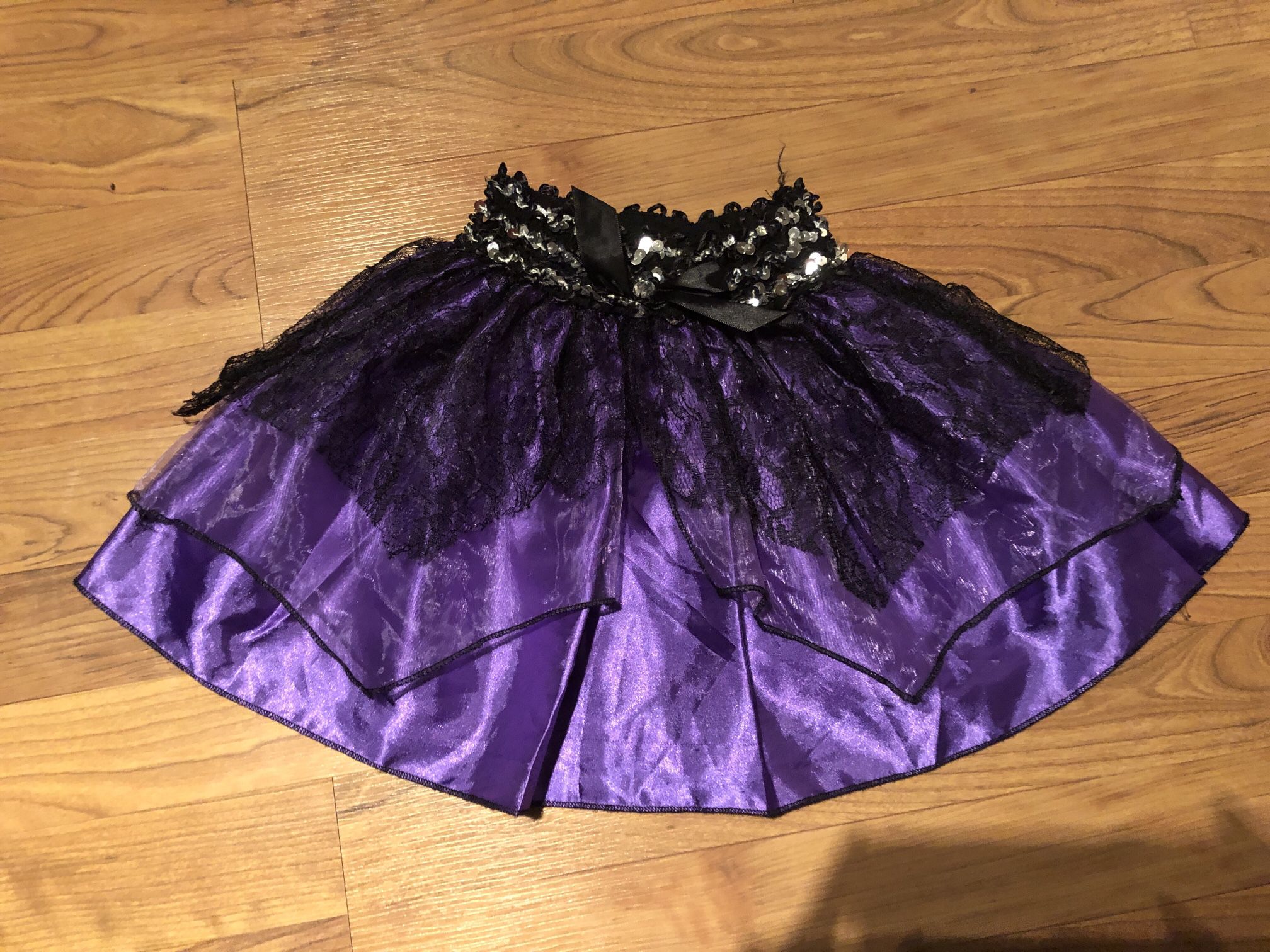 Purple Costume skirt For Toddler Or Kids
