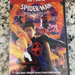 Spider-Man Across The Spider-Verse DVD