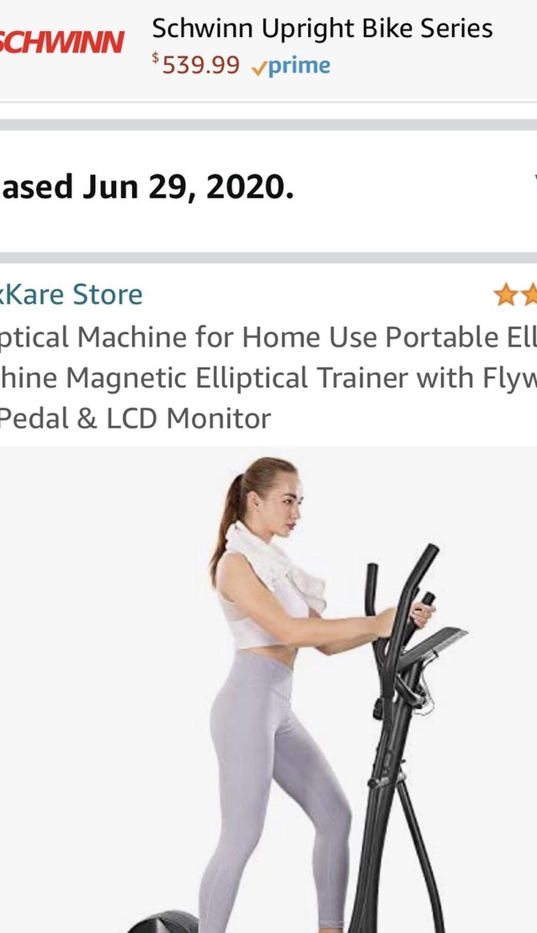 MaxKare Eliptical Machine for Home Use!