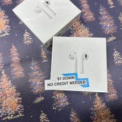Apple Airpods 2 Wireless Headphones - Pay $1 today and pay the rest later -