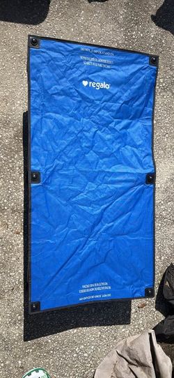 Blue Regalo Cot For Toddler.