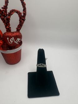 Heart Sterling Ring 