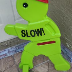 Kids Alert Slow. 32 Inch Tall