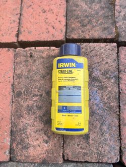 Irwin chalk line blue and black and blue chalk