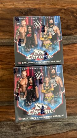 Topps Chrome WWE Mega Box