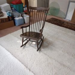 Antique Wooden Rocking Chair