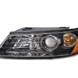 Left Headlight Hyundai Sonata 2006 to 2008 CAPA CERTIFIED