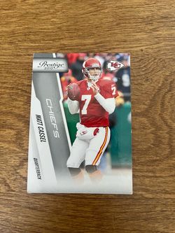 2010 Prestige KC Chiefs #7 Matt Cassel Quarterback Panini NFL #99 Card