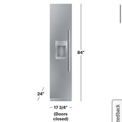 🥶Thermador Freedom Collection 7.8 CuFt Frost-Free Smart Upright Freezer with External Ice and Water
