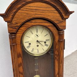 Sligh Mantel Grandfather Clock 