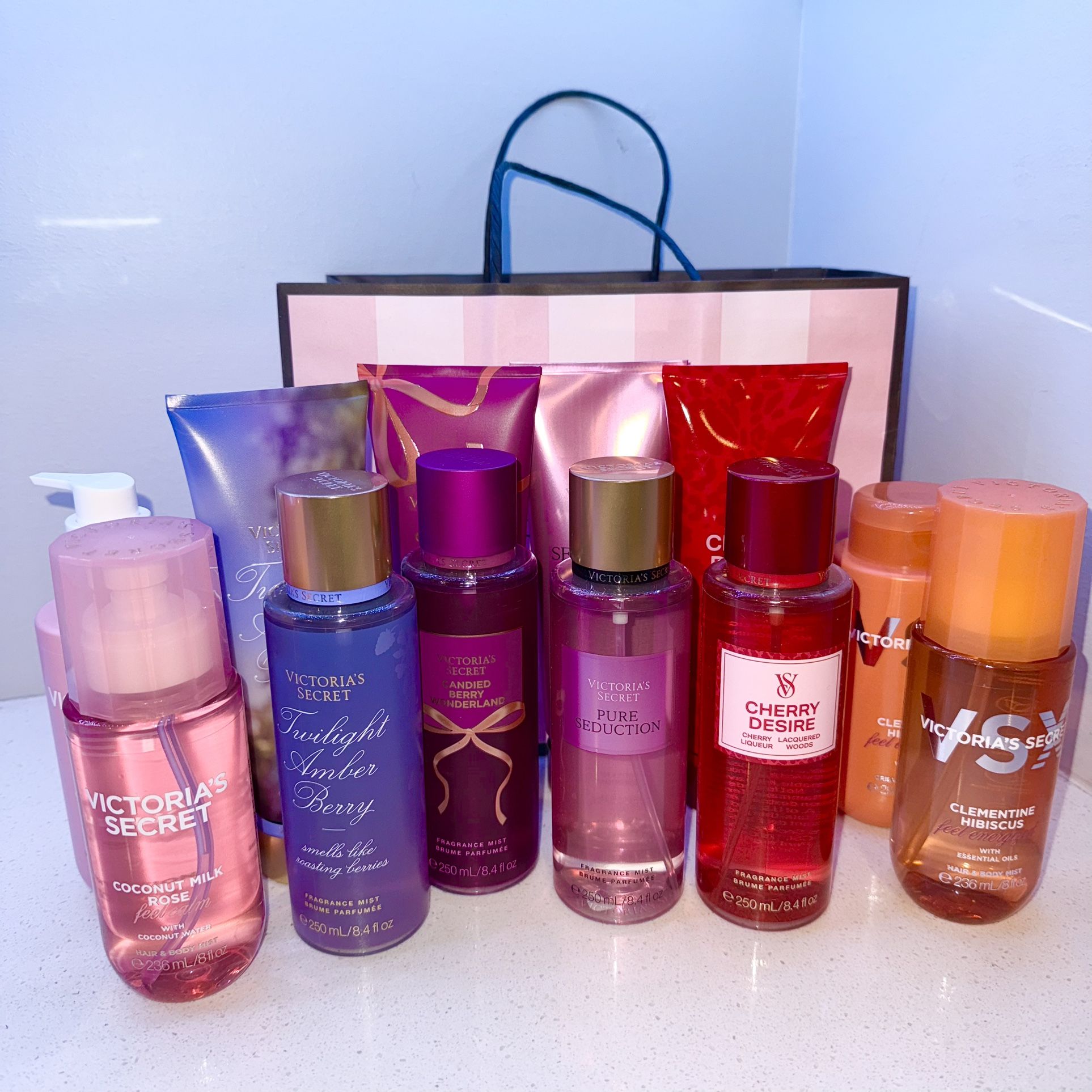 NEW vs Mist & Lotion Sets