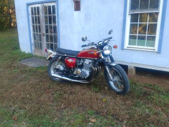Vintage 1974 Honda CB 750 Four Motorcycle