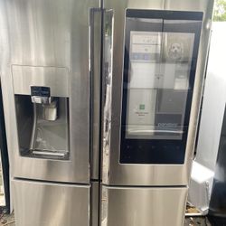 Samsung 4 Door Stainless Smart Fridge 
