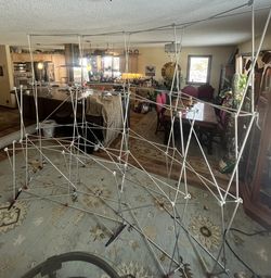 3 Aluminum Pop-Up Trade Show Display Frames (Varying sizes)