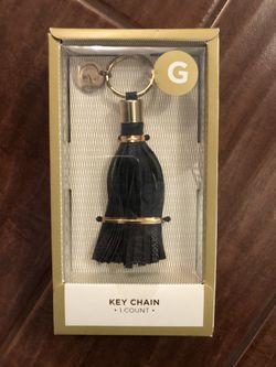 “G” Initial Keychain