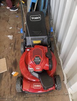 Lawnmower Toro Gas Lawn Mower Self Propelled