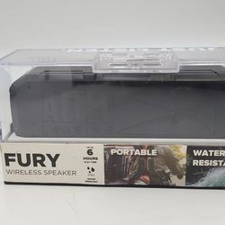 Altec Lansing Fury Wireless Water Resistant Portable Speaker -Black