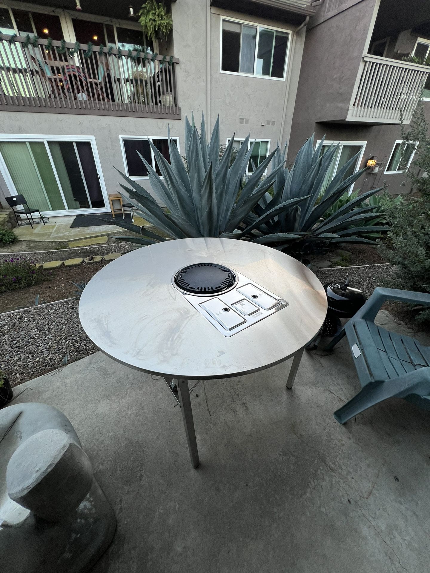 Korean Bbq Grill + Table