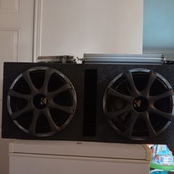 2 15s Kicker Comps With 3400w Amp