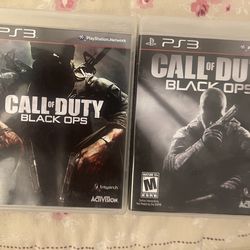 Call of Duty Black Ops 1 & 2 PS3
