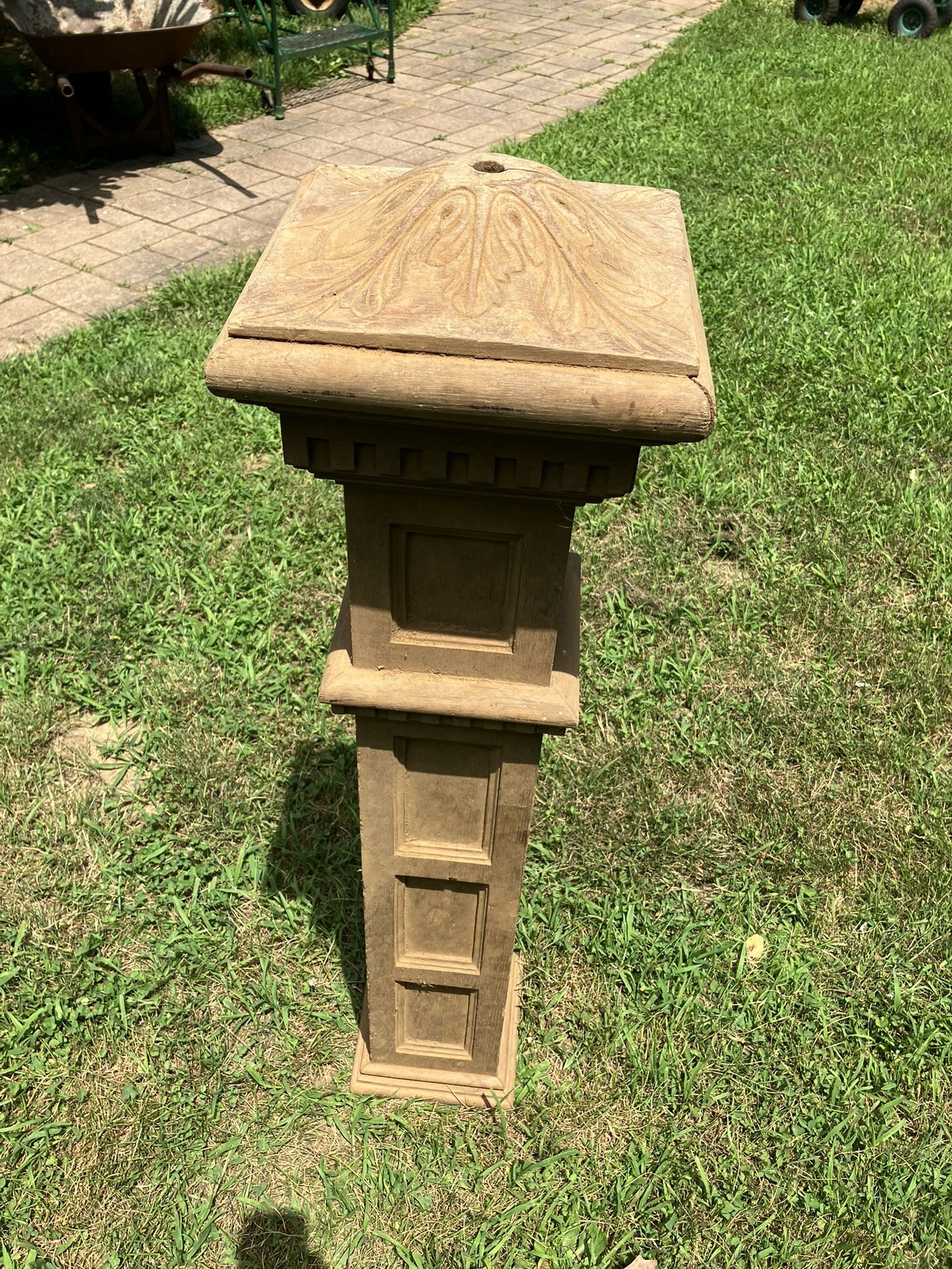 reply ⚐ Antique vintage ornate Newel railing banister post