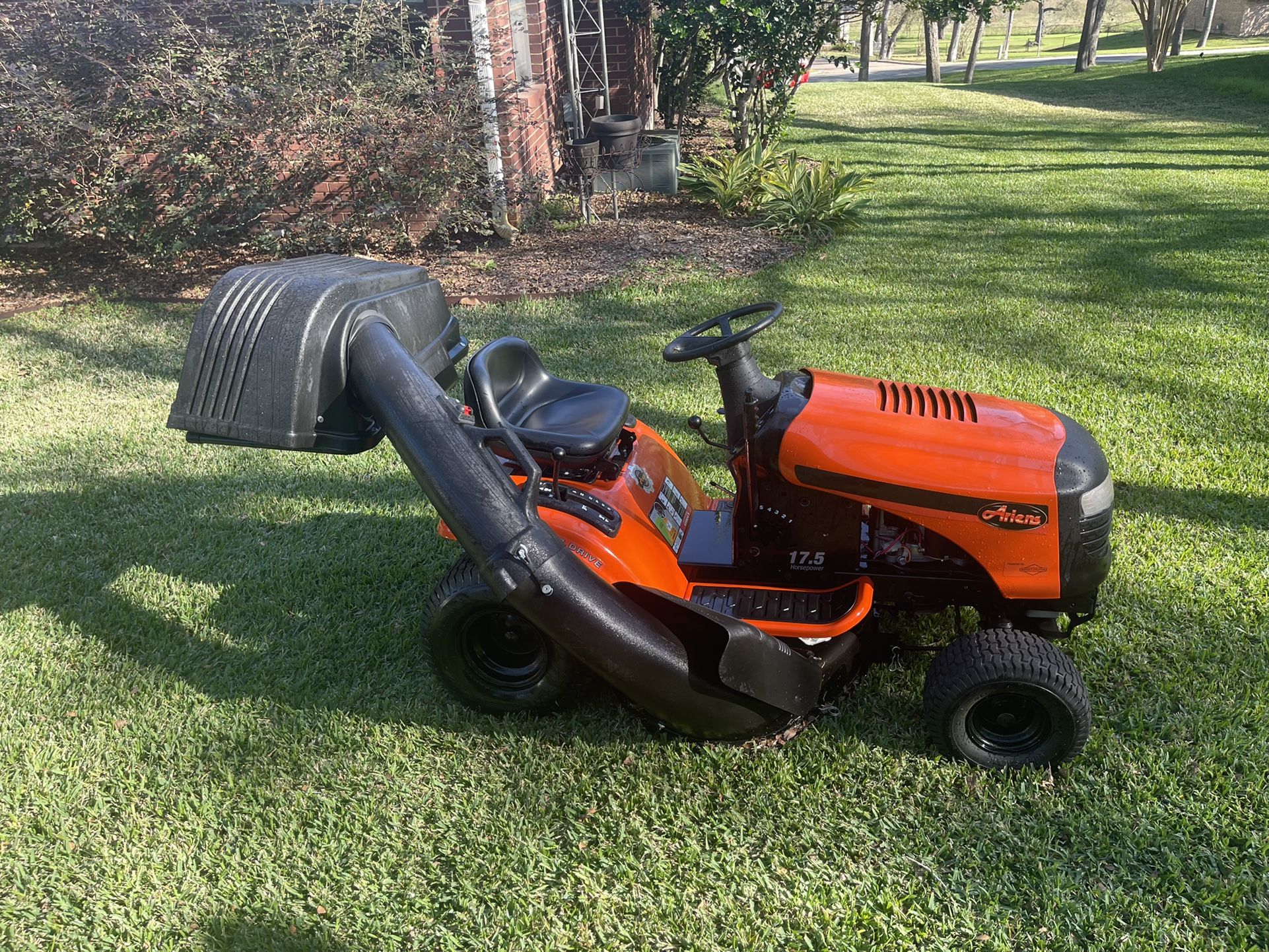 Grass catcher for ariens riding mower hotsell
