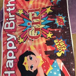 Girls Super Hero Birthday Supplies 