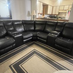 Leather Sofa Couches - Living Room 