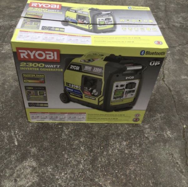 Ryobi 2300 watt inverter generator for Sale in Houston, TX OfferUp
