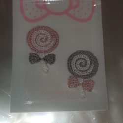 lollipop w/bow embellishments 