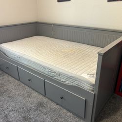 Youth Twin or Double Bed With Mattress