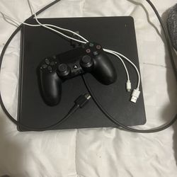 PS4 Black Slim  Terabyte