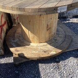 Wood Reel Table