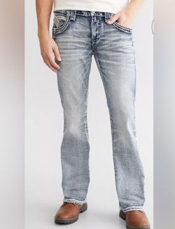 Rock Revival Ashton Slim Boot Stretch Jean  For Men