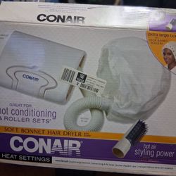 Conair Soft Bonnet Hair Dryer, Model SB1XR. 