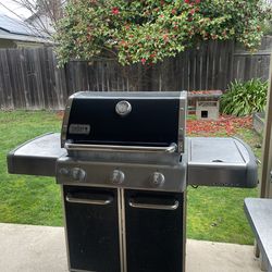 Weber gas BBQ
