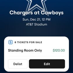 Dallas Cowboys Tickets 