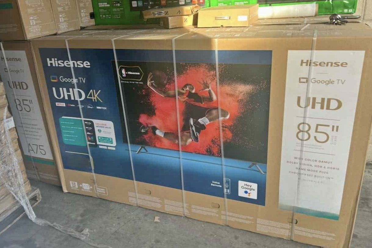 85” Hisense Smart 4K TV Google TV  ☀️Take Home Now Pay Later☀️