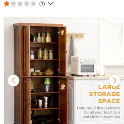 Linen Closet Cabinet Pantry 