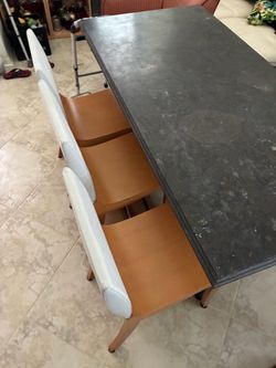Dinning room table made of  iron