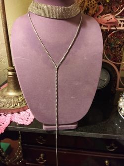Unique Rhinestone Necklace