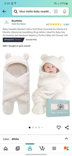 Bear Theme Baby Swaddle Wrap