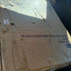 Queen Bed Size Metal Frame