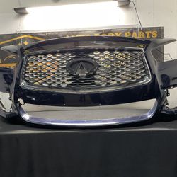 INFINITI QX60 FRONT BUMPER 2016-2020 WITH GRILLE OEM