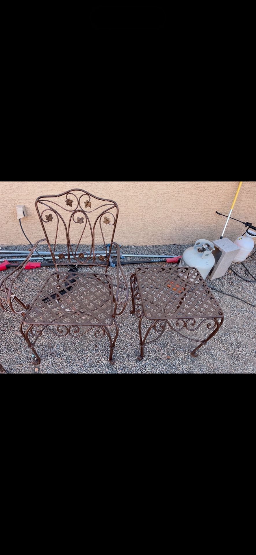 Metal Patio Set