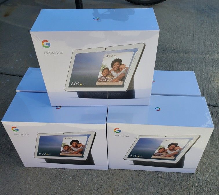 Google Nest Hub Max 10" Smart Display with Google Assistant GA00639-US